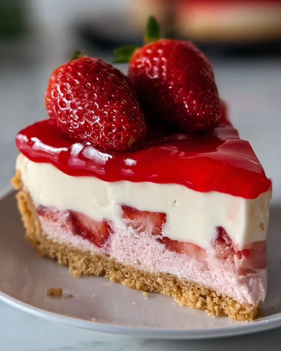 Keto Strawberry Cheesecake Recipe - Recipe Image
