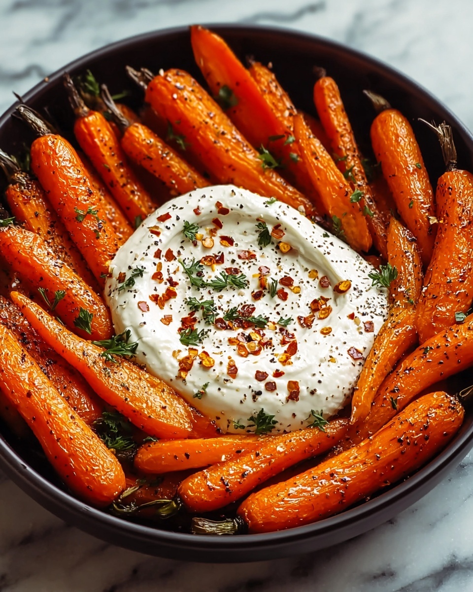 Roasted Carrots with Whipped Feta Dip Recipe - Recipe Image