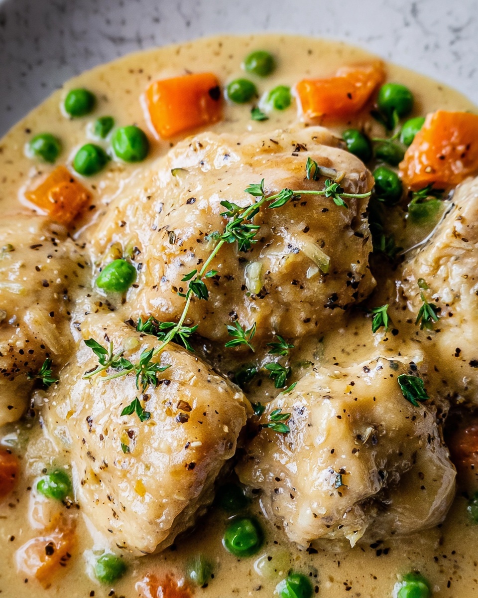 Grandma Georgia’s Chicken and Dumplings (Crock Pot Style) Recipe - Recipe Image