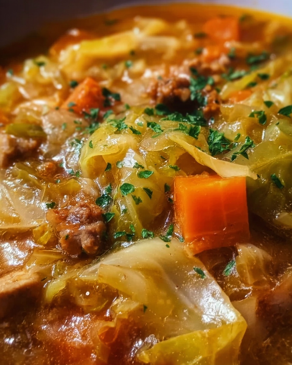 Unstuffed Cabbage Roll Soup Recipe - Recipe Image