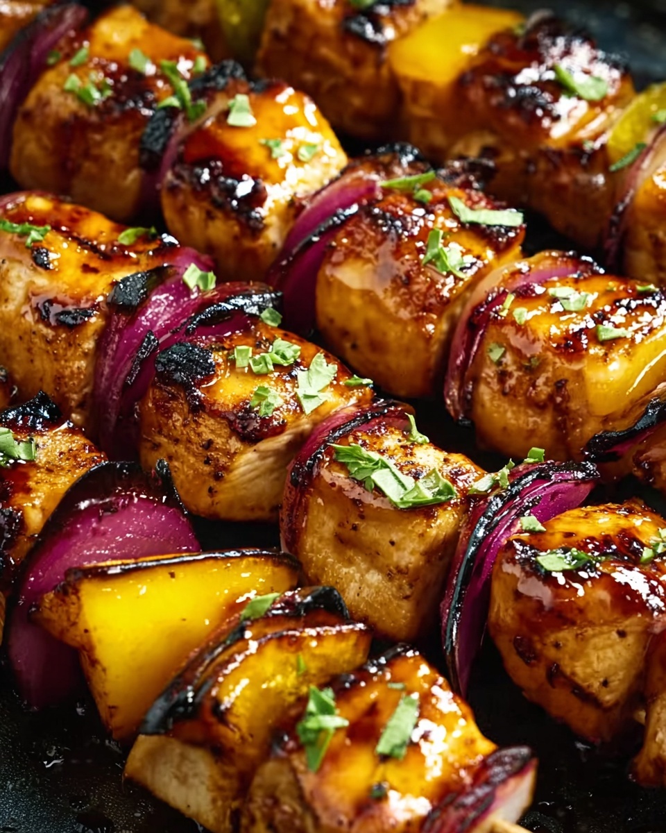 Hawaiian Chicken Skewers Recipe - Recipe Image