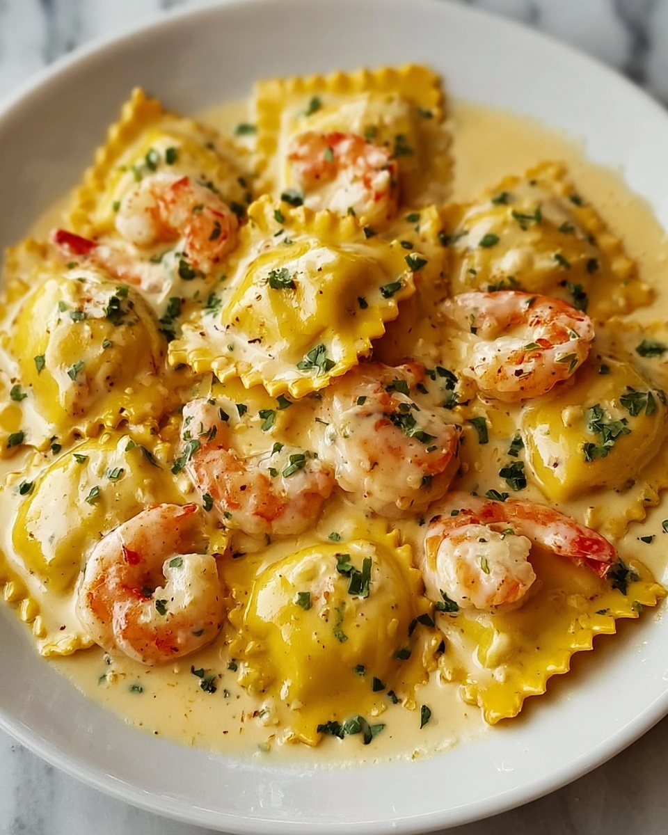 Lobster Ravioli in a Zesty Lemon Butter Sauce Recipe - Recipe Image