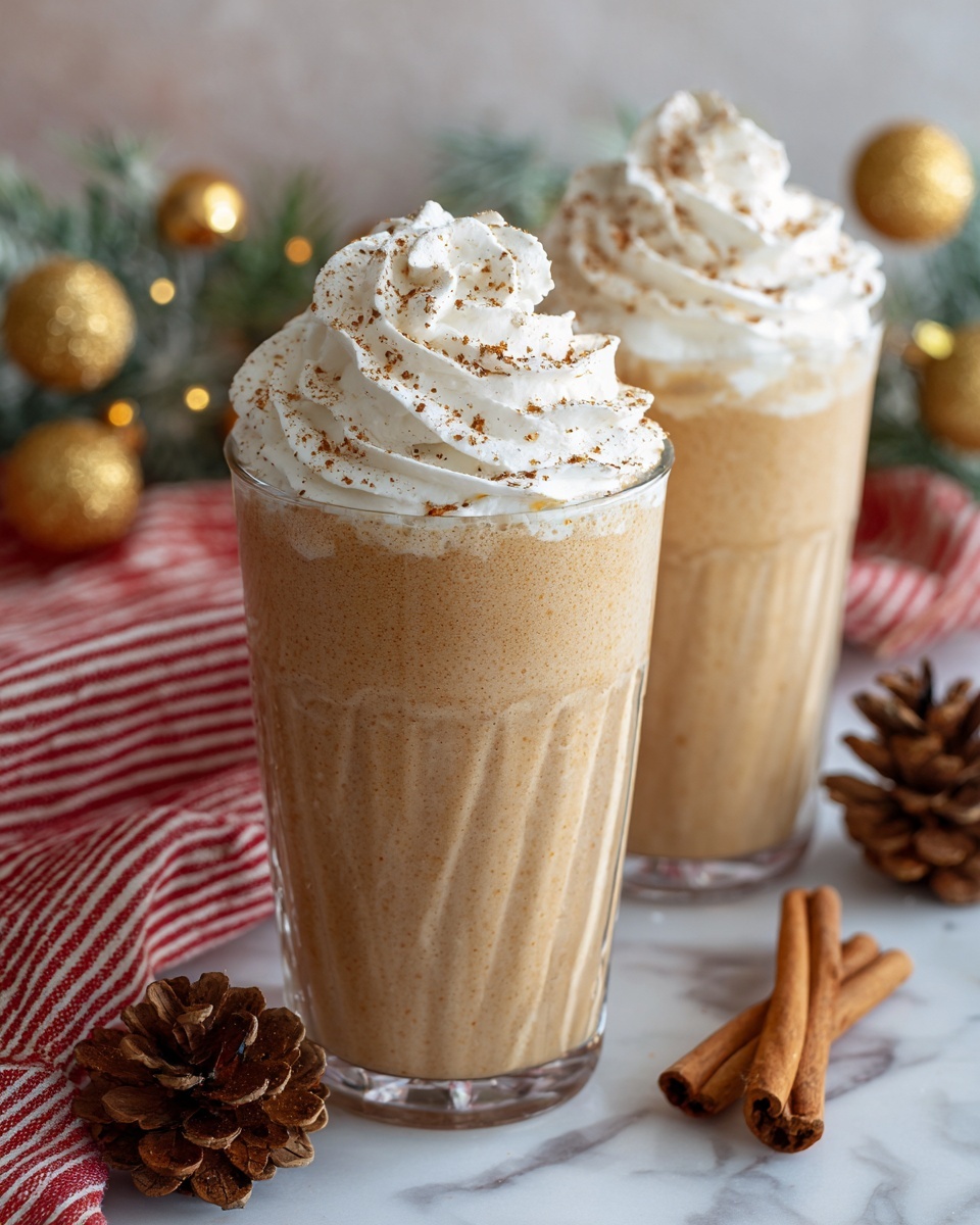 Eggnog Milkshake Recipe - Recipe Image