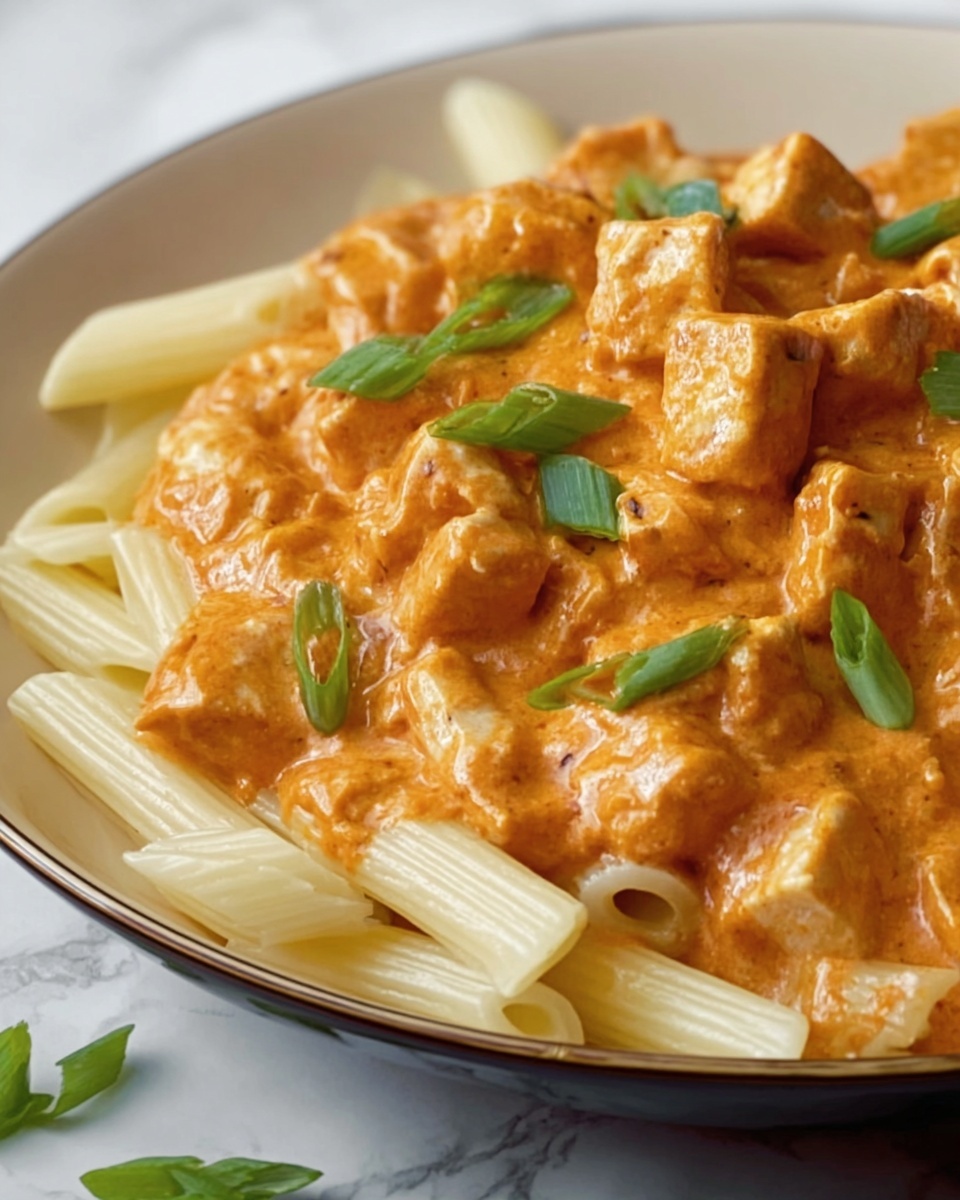Buffalo Chicken Pasta Recipe - Recipe Image