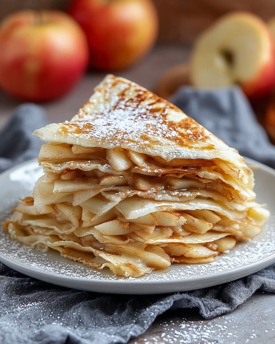 Apple Cheesecake Breakfast Quesadillas Recipe - Recipe Image