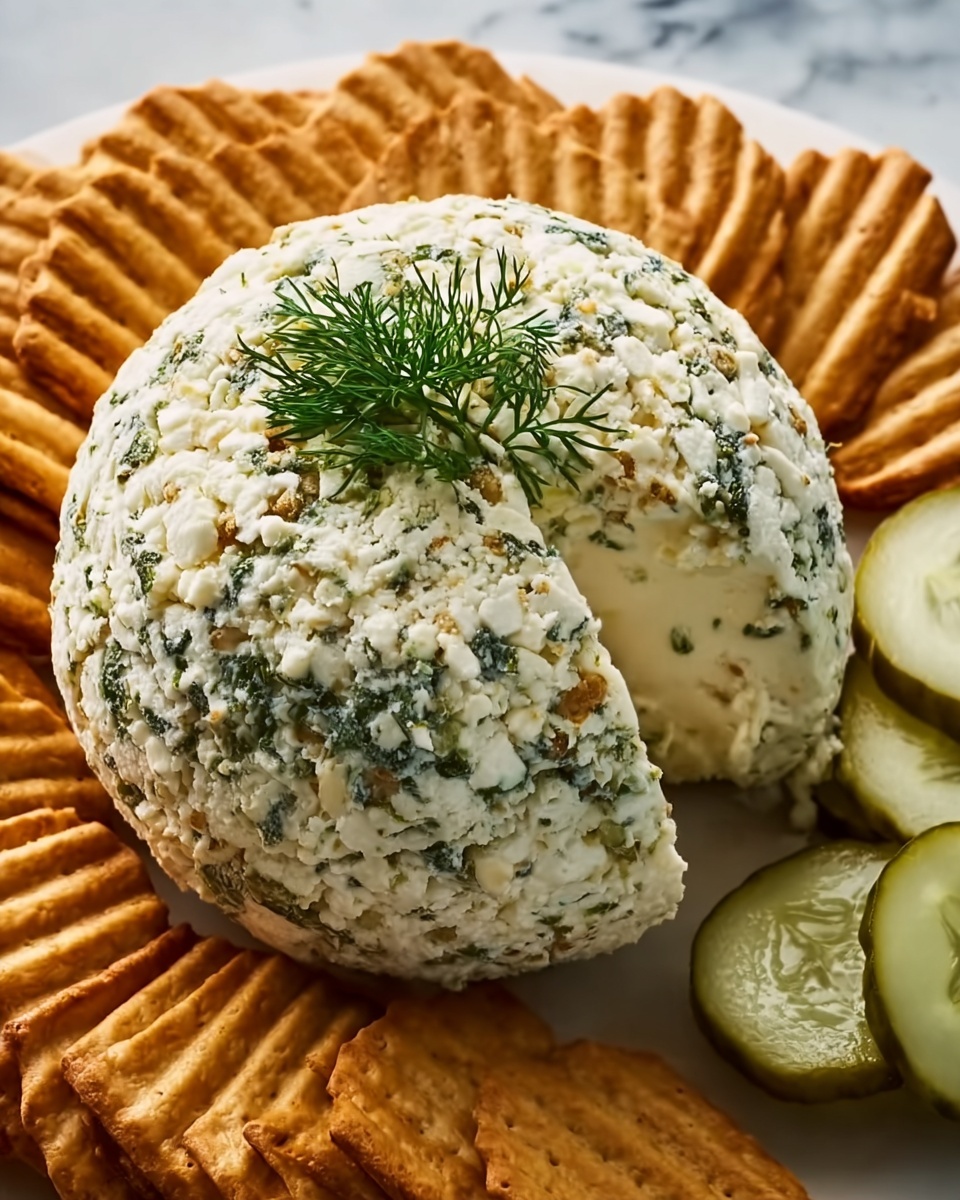 Dill Pickle Cheese Balls Recipe - Recipe Image