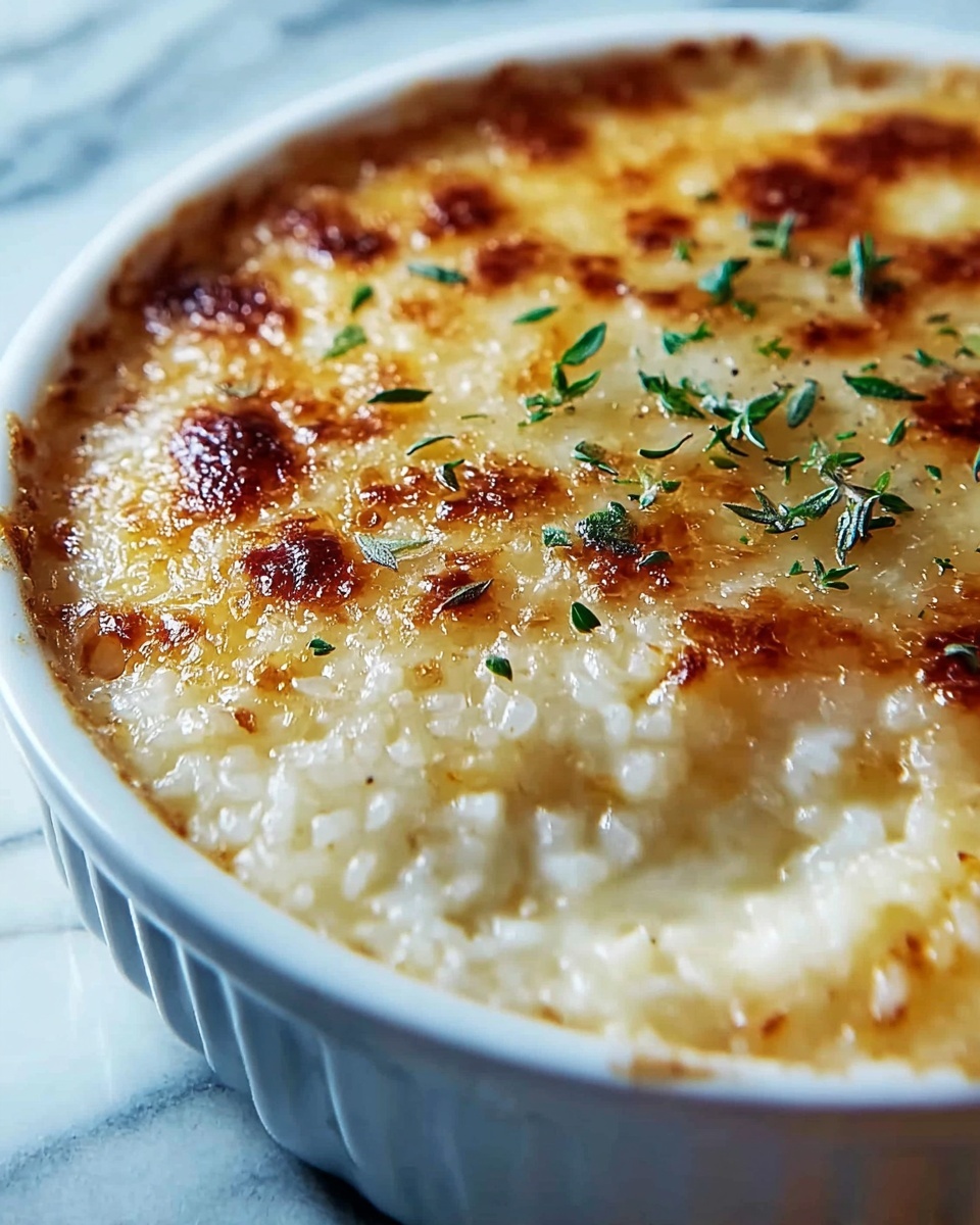 Cheesy Angel Chicken and Rice Casserole Recipe - Recipe Image