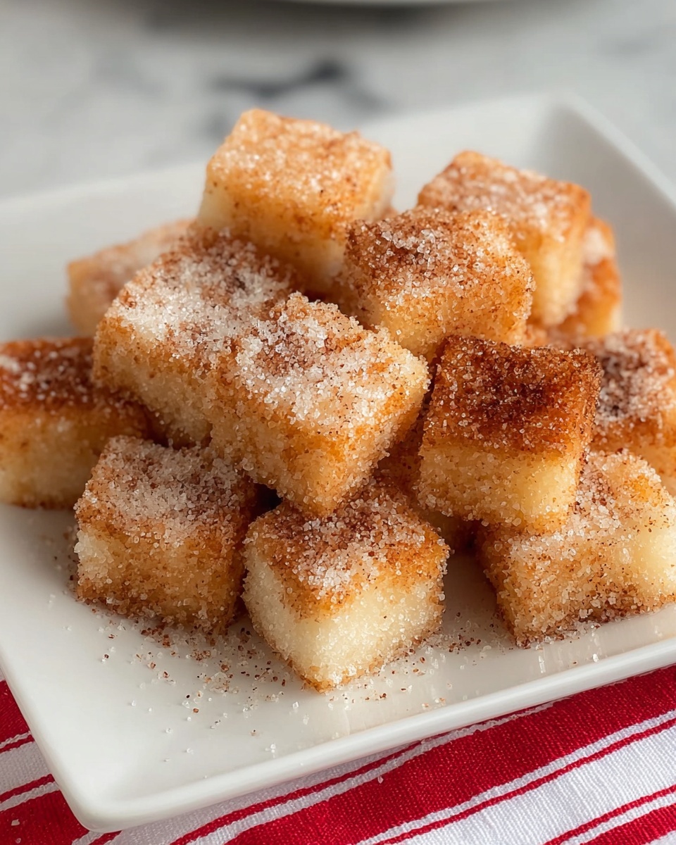 Angel Food Cake Churro Bites Recipe - Recipe Image