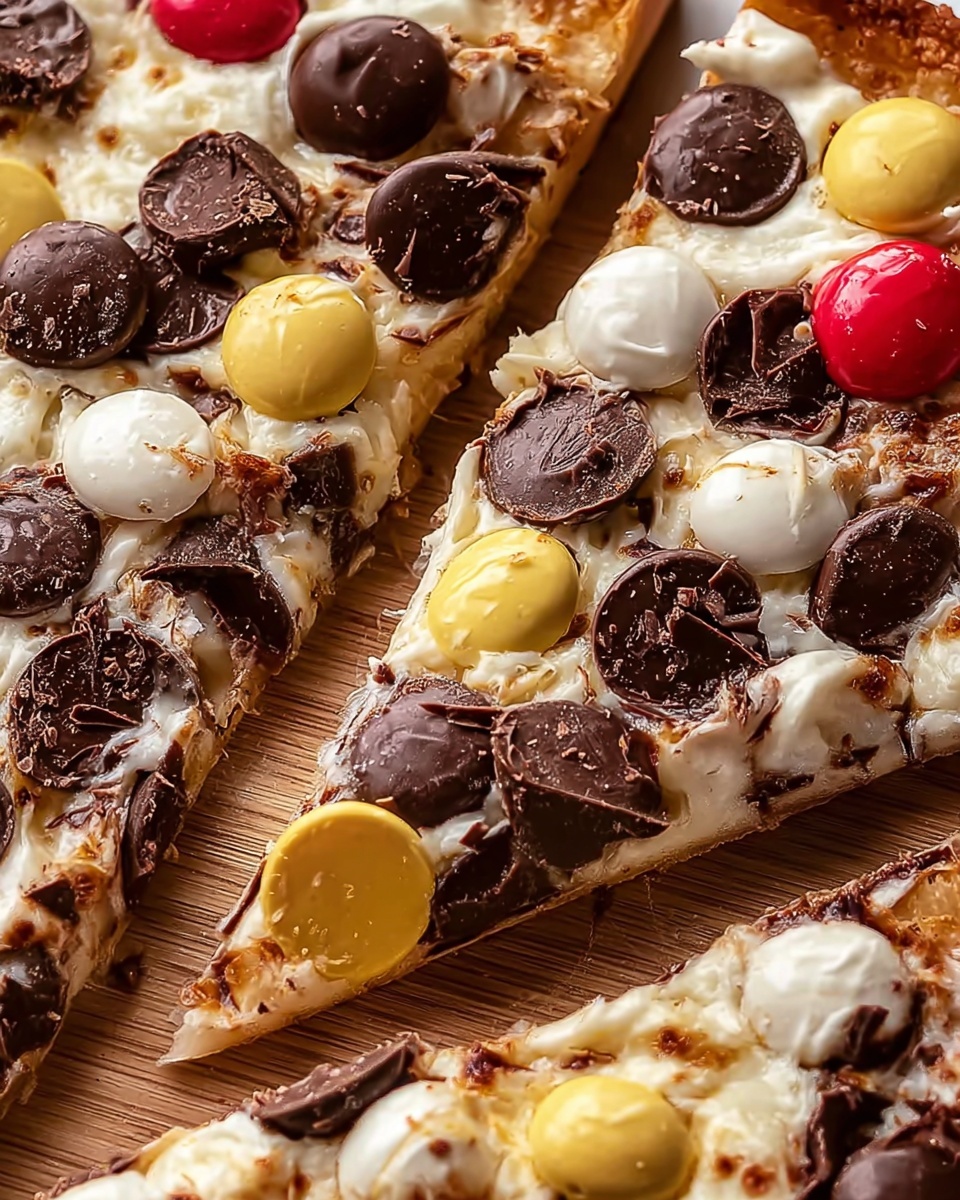 White Chocolate Brownie Pizza Recipe - Recipe Image