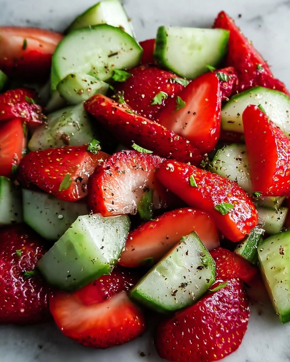 Strawberry Cucumber Salad Recipe - Recipe Image