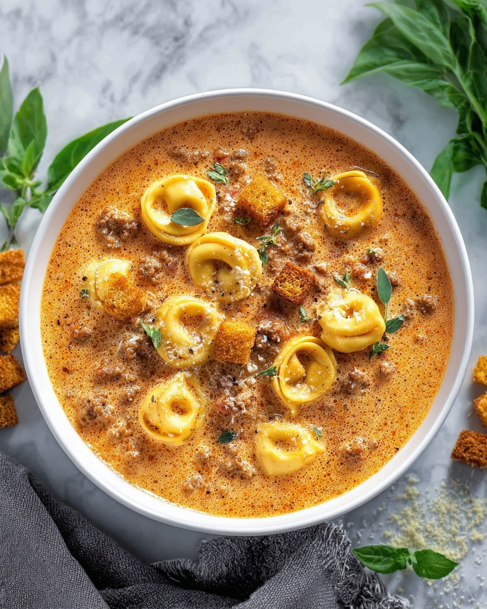 Tuscan Tortellini Soup Recipe - Recipe Image