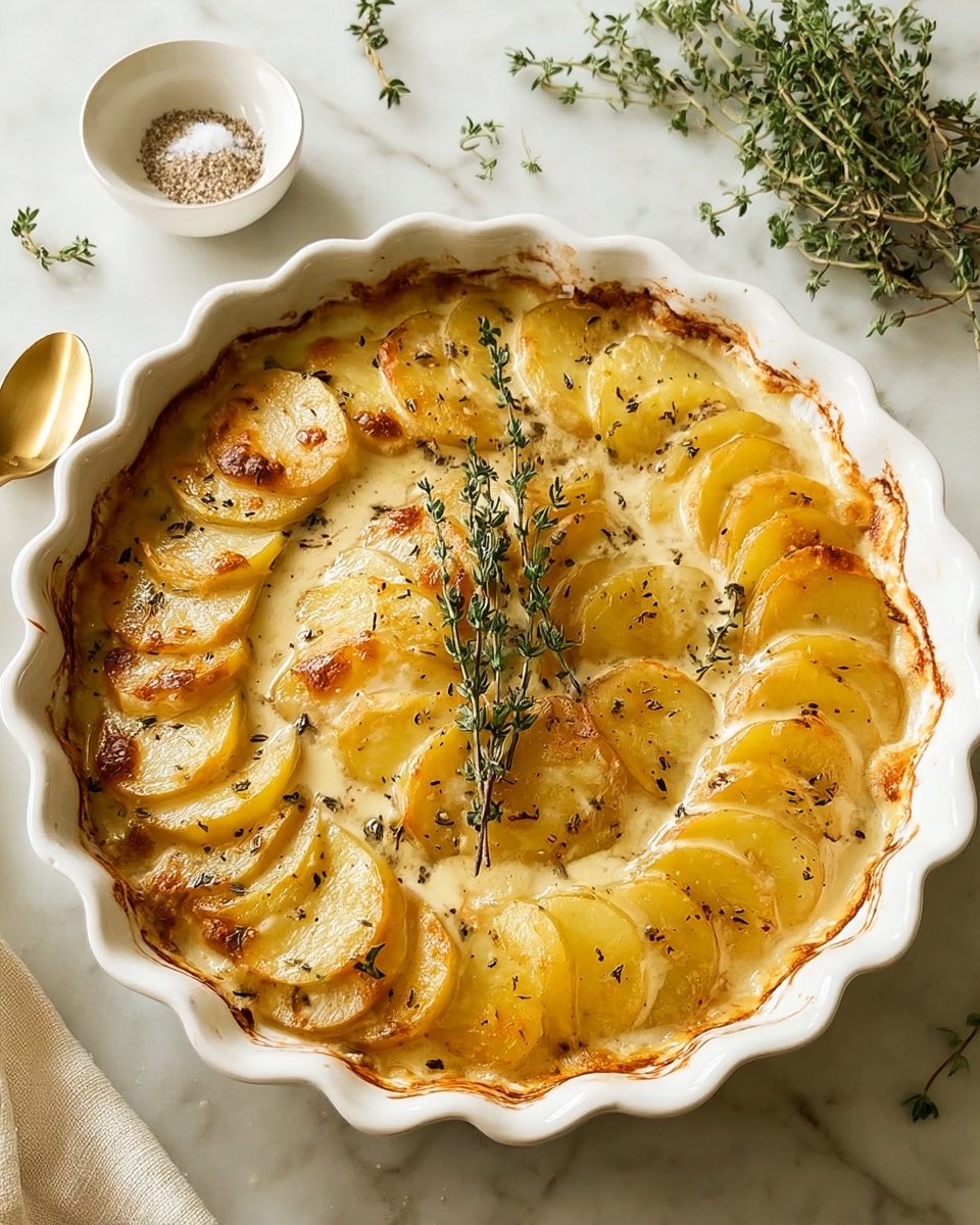Classic Scalloped Potatoes Recipe - Recipe Image