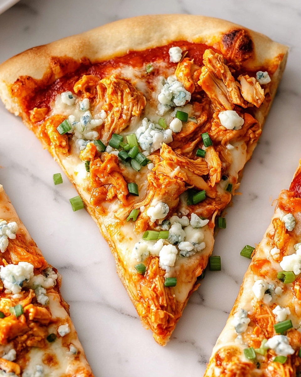 Buffalo Chicken Pizza Recipe - Recipe Image