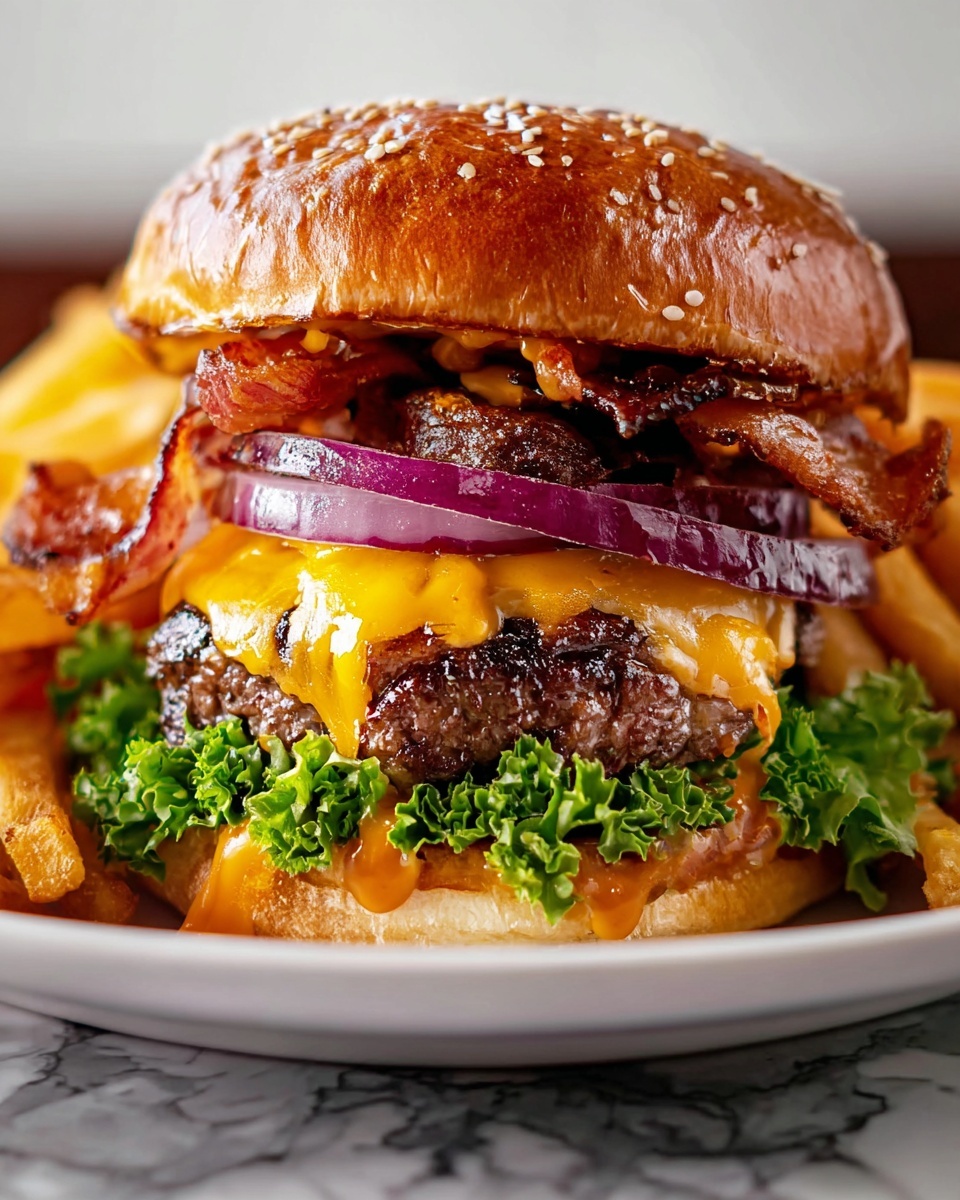 Hangover Burger Recipe - Recipe Image