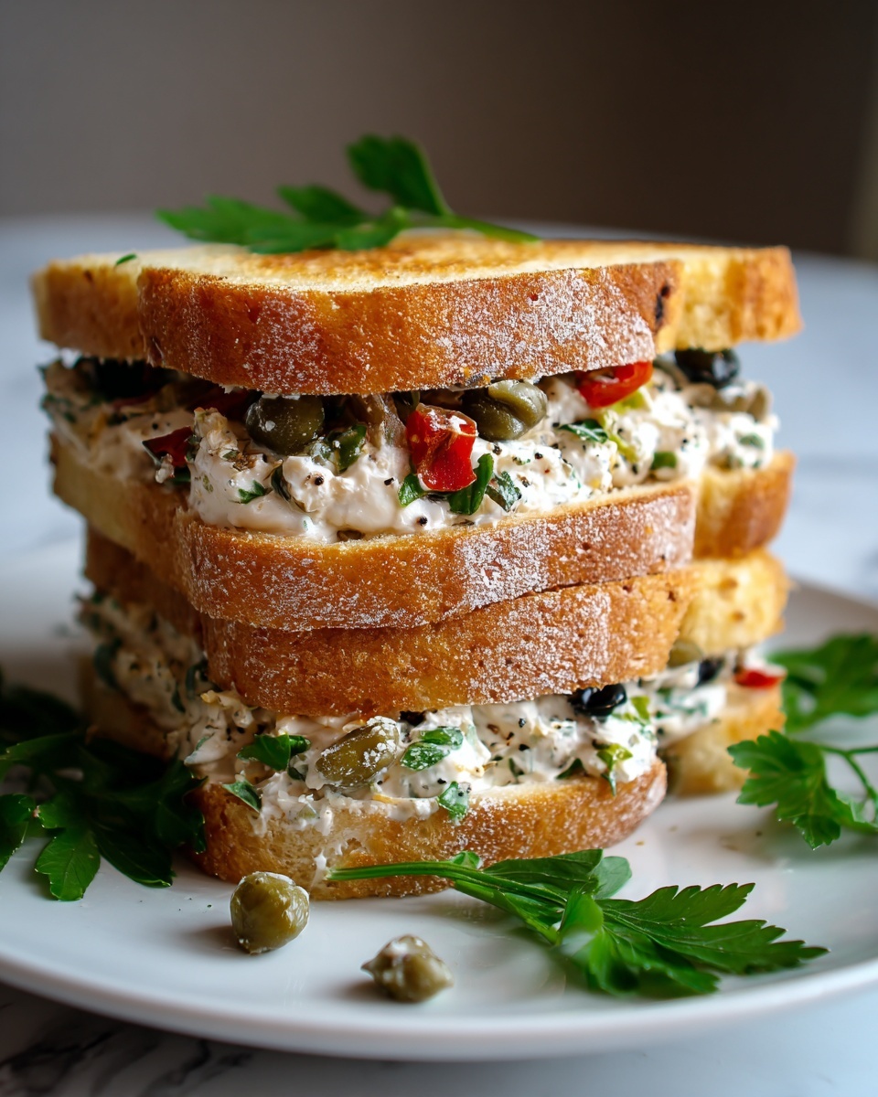 Olive Tapenade & Goat Cheese Sandwich Recipe - Recipe Image