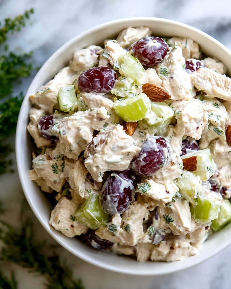 Chicken Salad with Grapes and Walnuts Recipe - Recipe Image