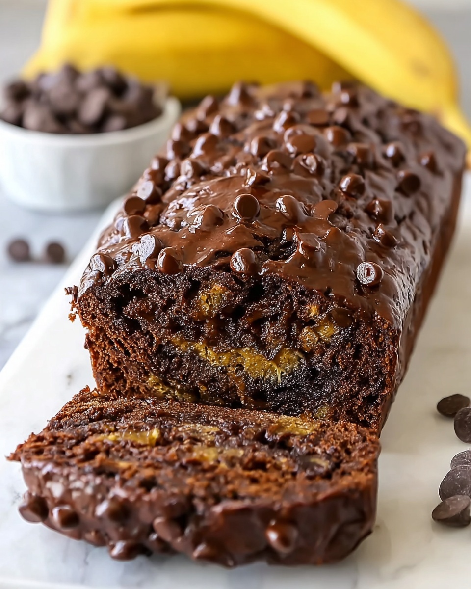 Chocolate Banana Bread Recipe - Recipe Image
