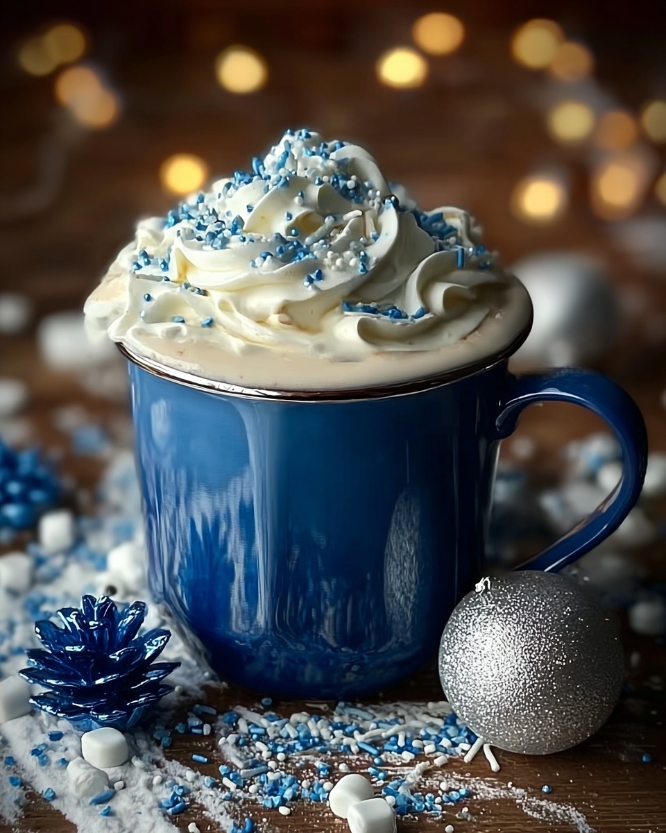 Frostbite Blue Christmas Cocoa Recipe - Recipe Image