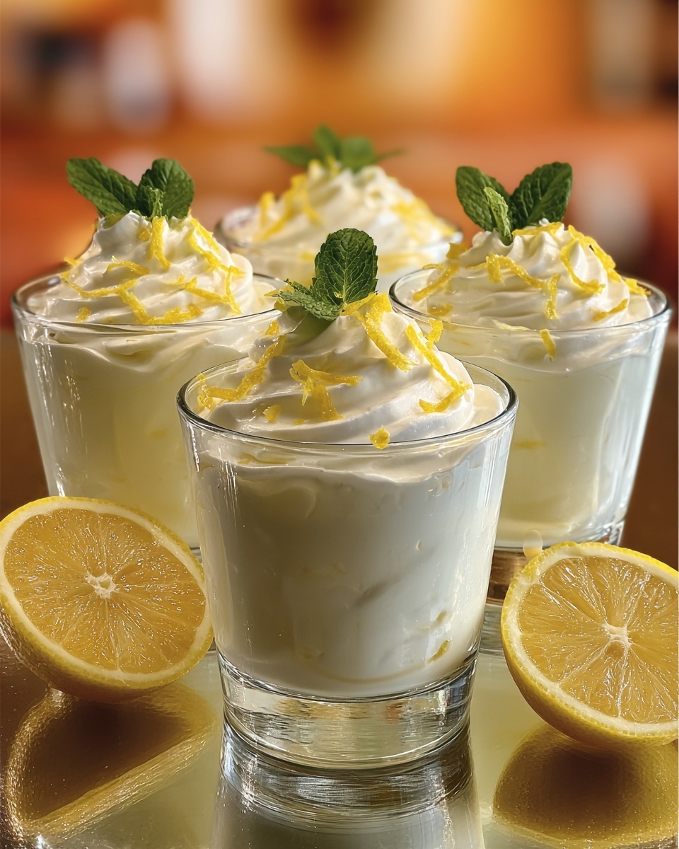 Easy Lemon Mousse Recipe - Recipe Image
