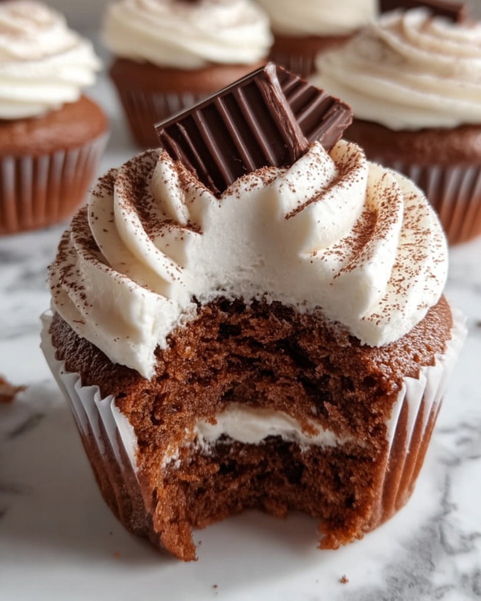 Snickerdoodle Cupcakes with Cinnamon Swirl Frosting Recipe - Recipe Image