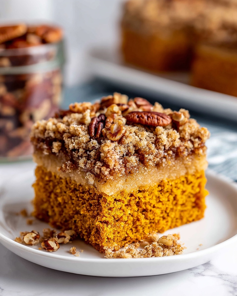 Pecan Pumpkin Coffee Cake Recipe - Recipe Image