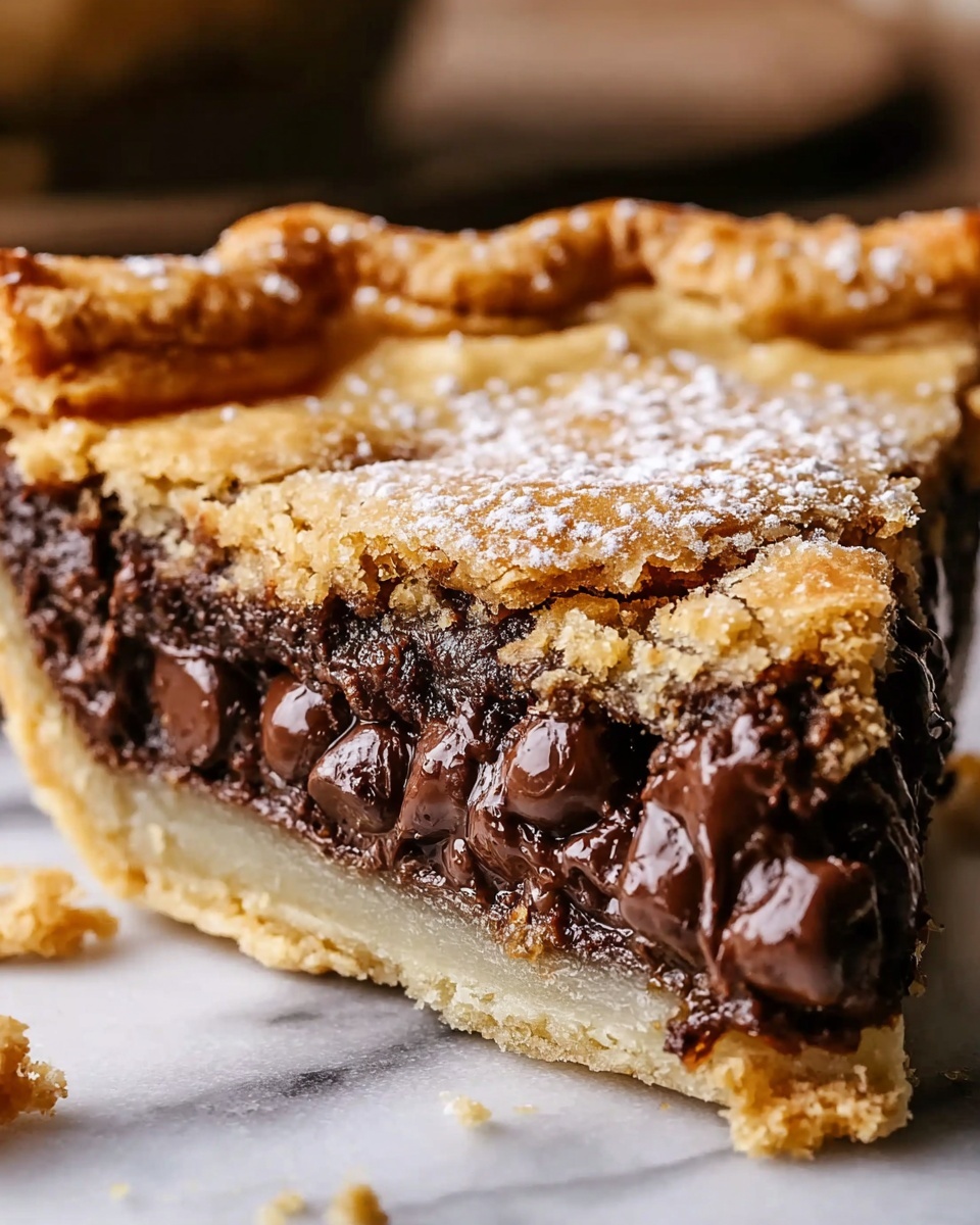 Gooey Nutella-Stuffed Cookie Pie Recipe - Recipe Image