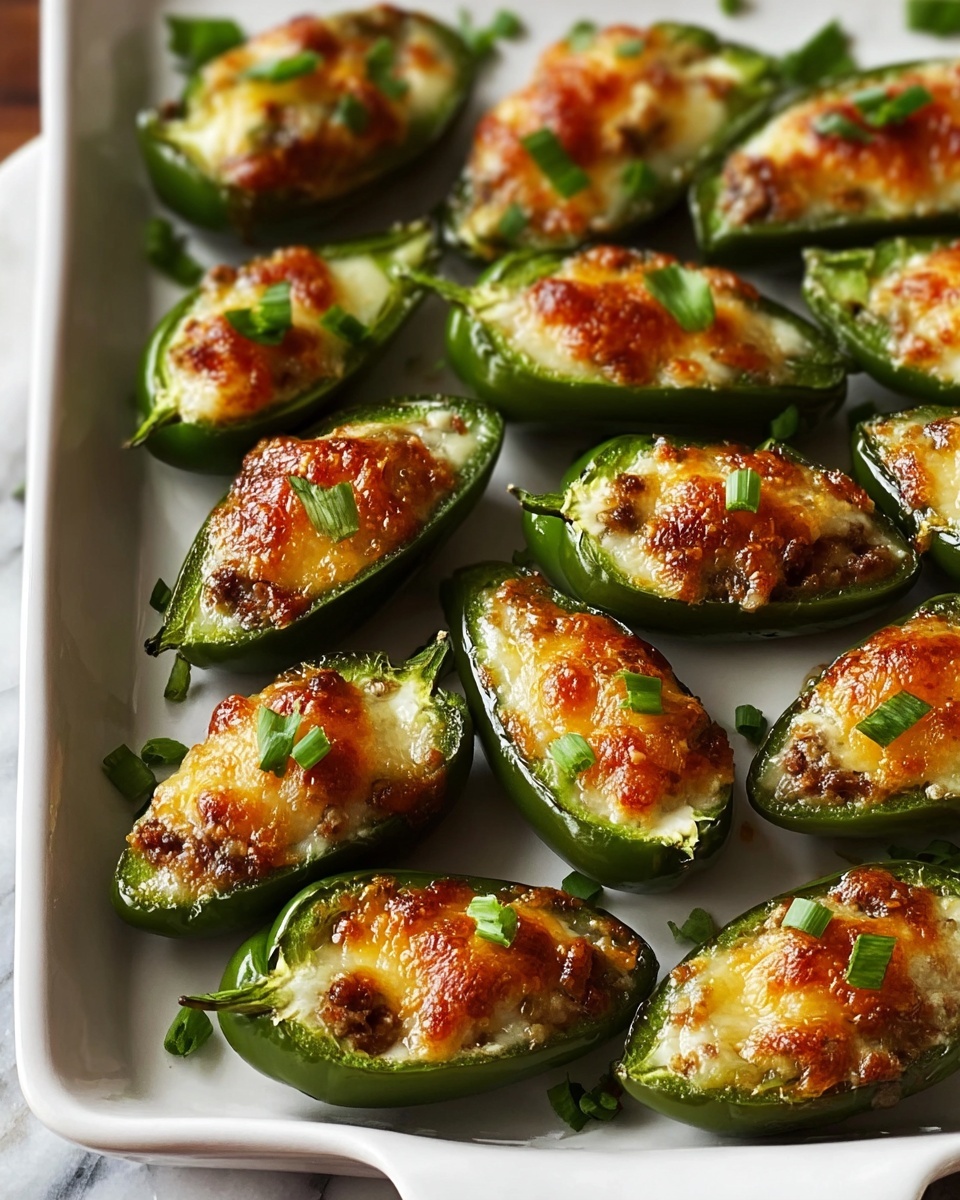 Savory Stuffed Jalapeño Bites Recipe - Recipe Image