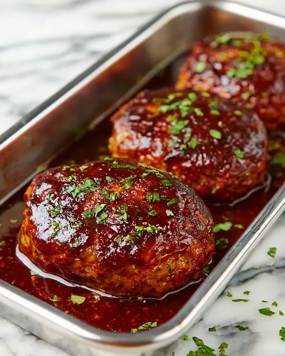 Mini Glazed Chicken Meatloaves Recipe - Recipe Image
