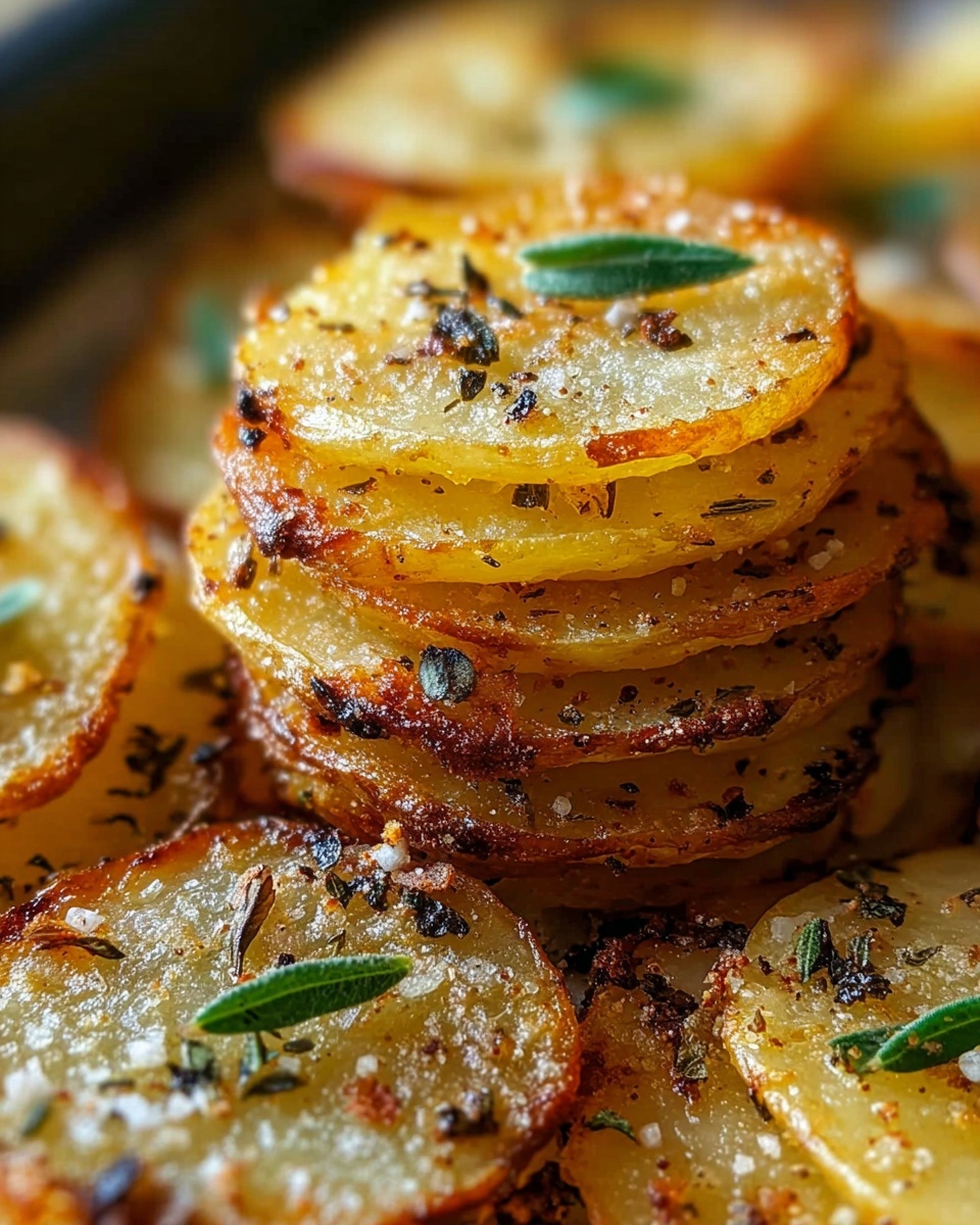 Air Fryer Sliced Potatoes Recipe - Recipe Image