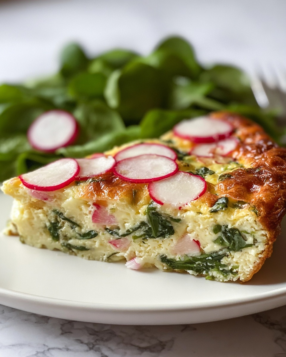 Spring Vegetable and Ham Frittata Recipe - Recipe Image