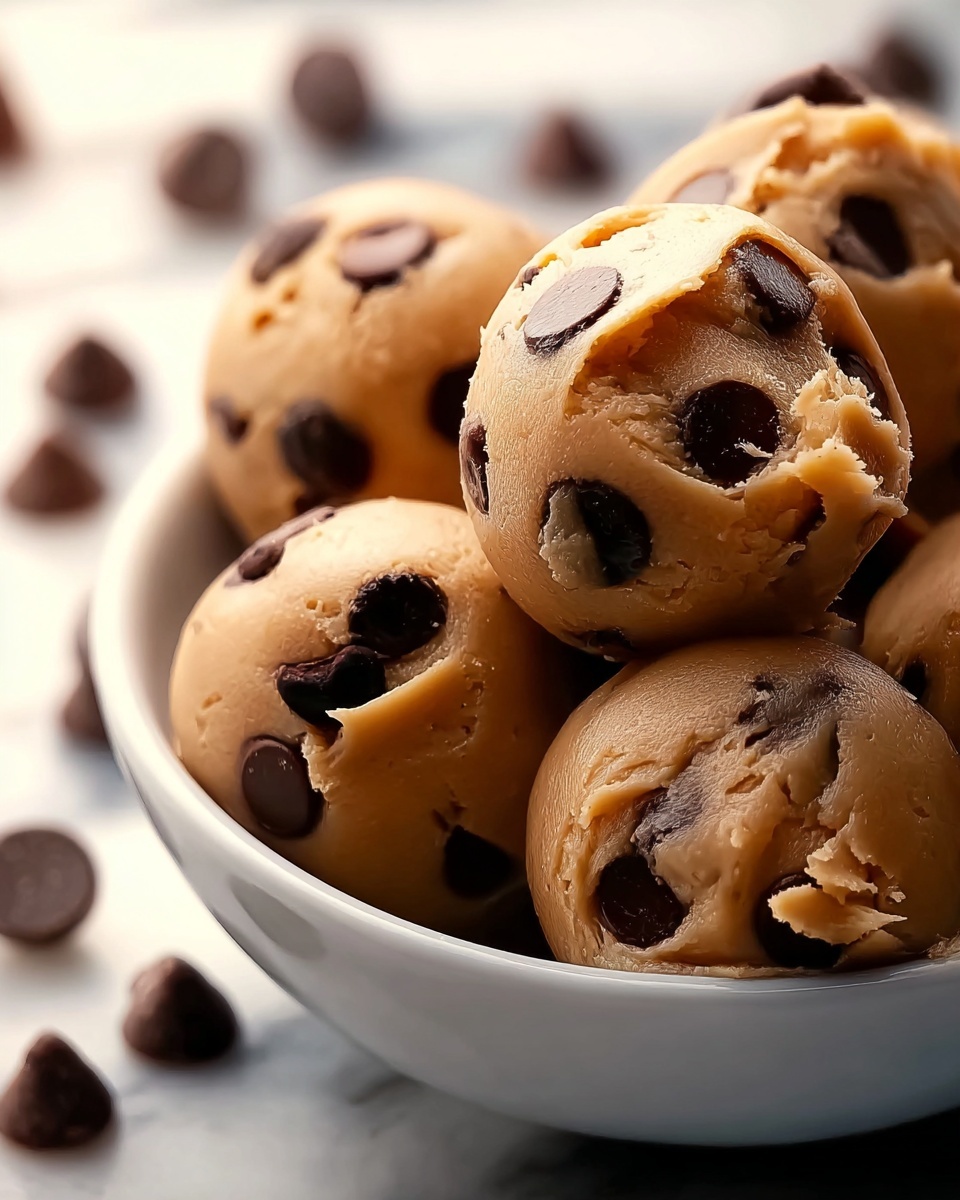 Frozen Greek Yogurt Peanut Butter Bites with Chocolate Chips Recipe - Recipe Image
