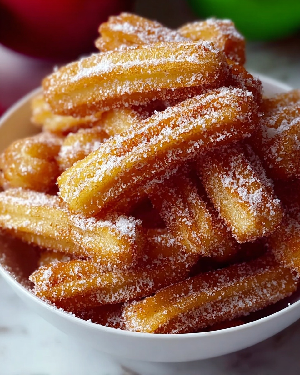 Crispy Air Fryer Apple Fries Recipe - Recipe Image