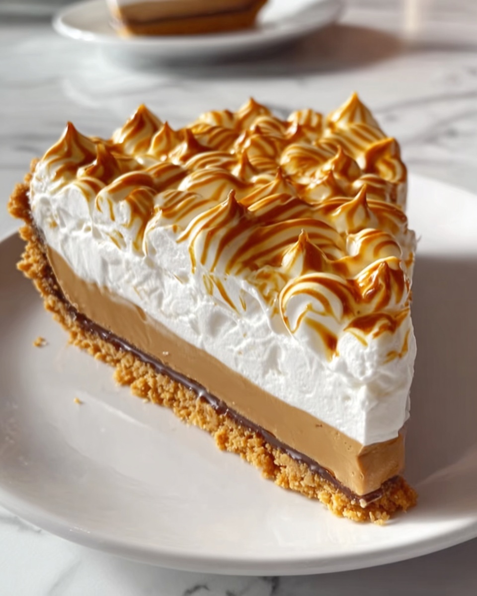 No Bake Peanut Butter Pie Recipe - Recipe Image