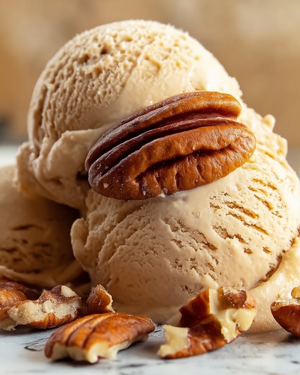 Pumpkin Pecan Frozen Yogurt Recipe - Recipe Image