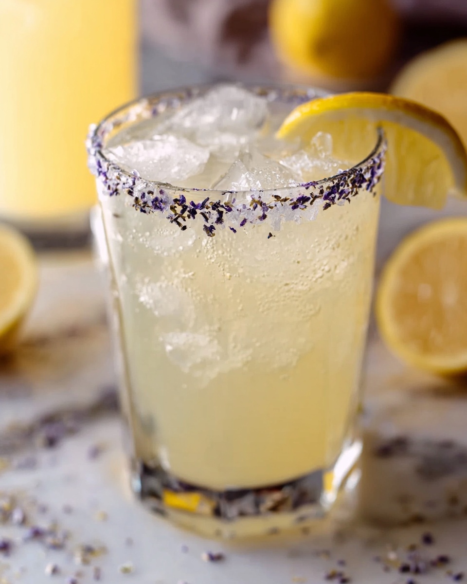 Lemon Lavender Margaritas Recipe - Recipe Image
