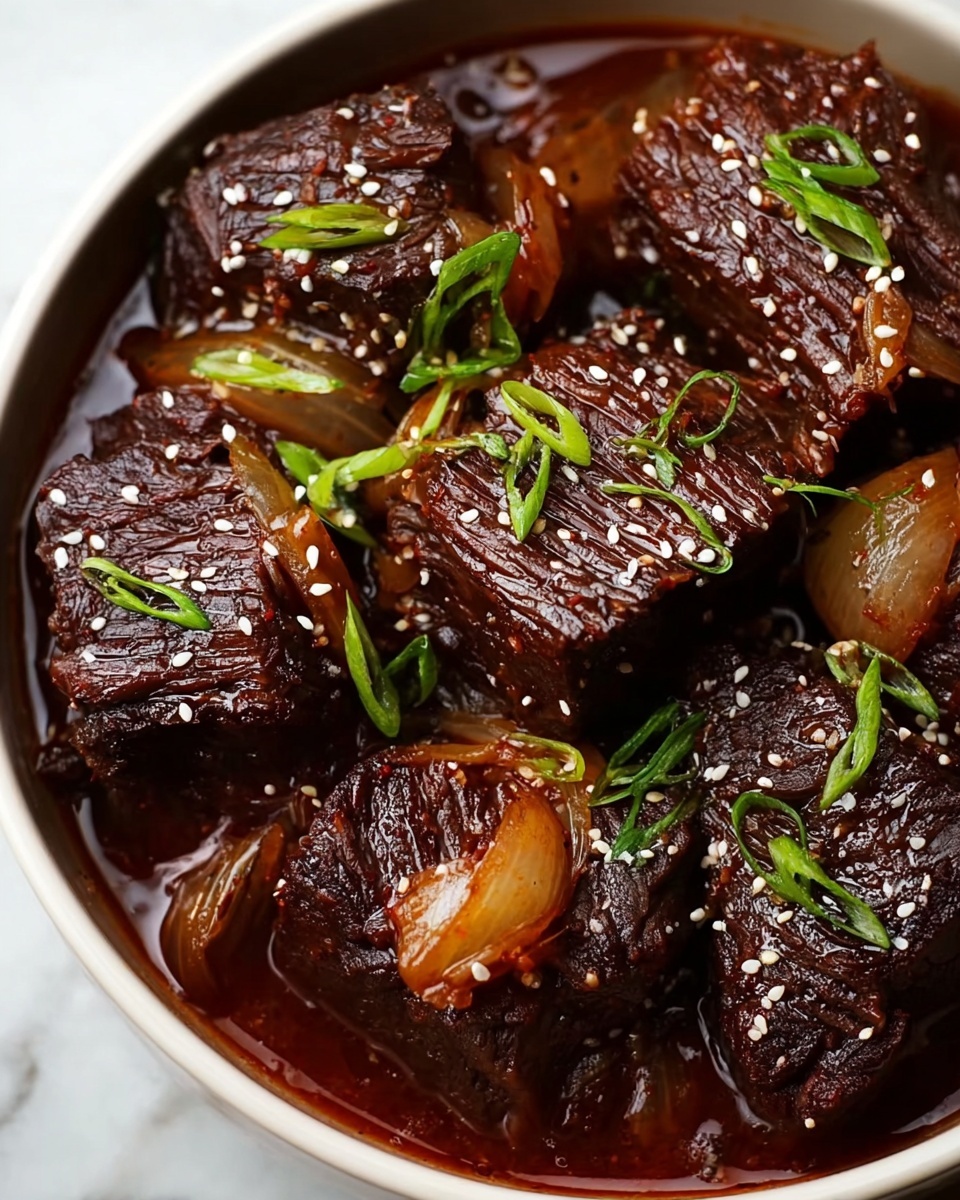 Korean Style Pot Roast Recipe - Recipe Image