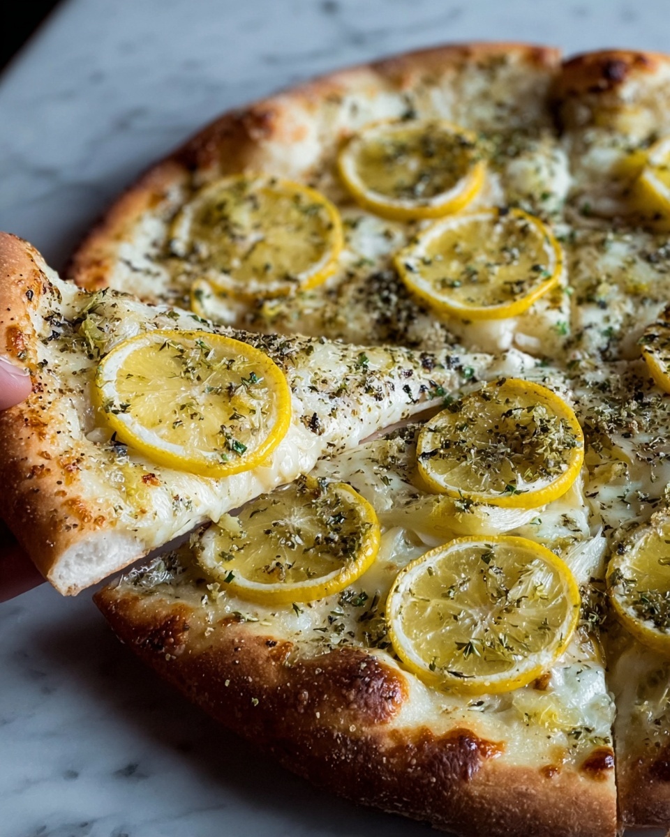 Lemon Ricotta Pizza with Fresh Herbs Recipe - Recipe Image