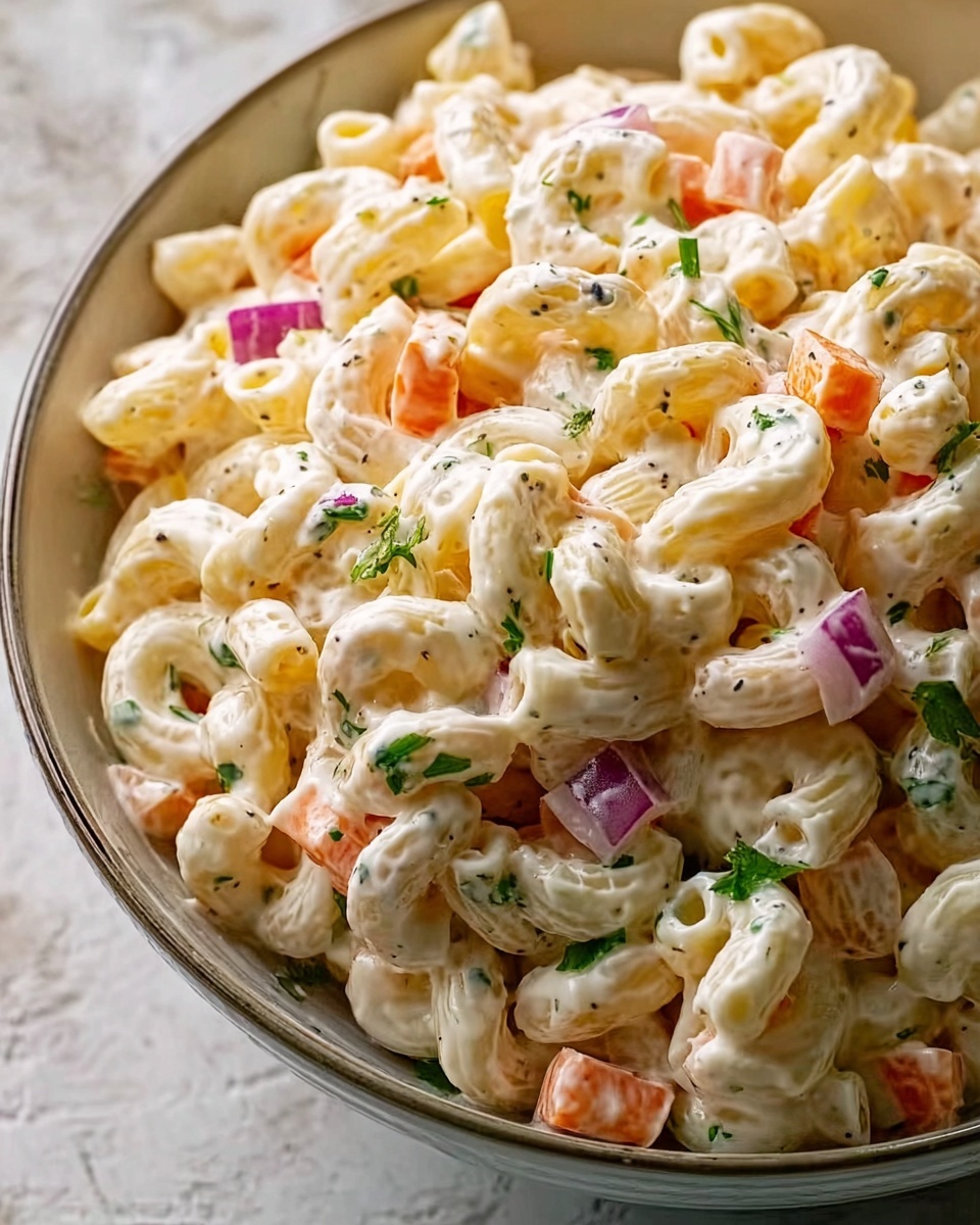 Sweet Macaroni Salad Recipe - Recipe Image