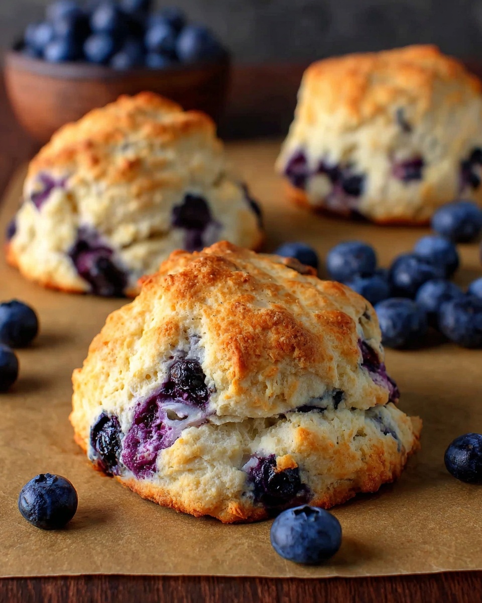Sweet Blueberry Biscuits Recipe - Recipe Image