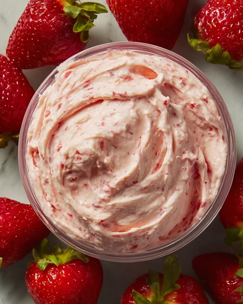 Fresh Strawberry Cream Cheese Frosting Recipe - Recipe Image