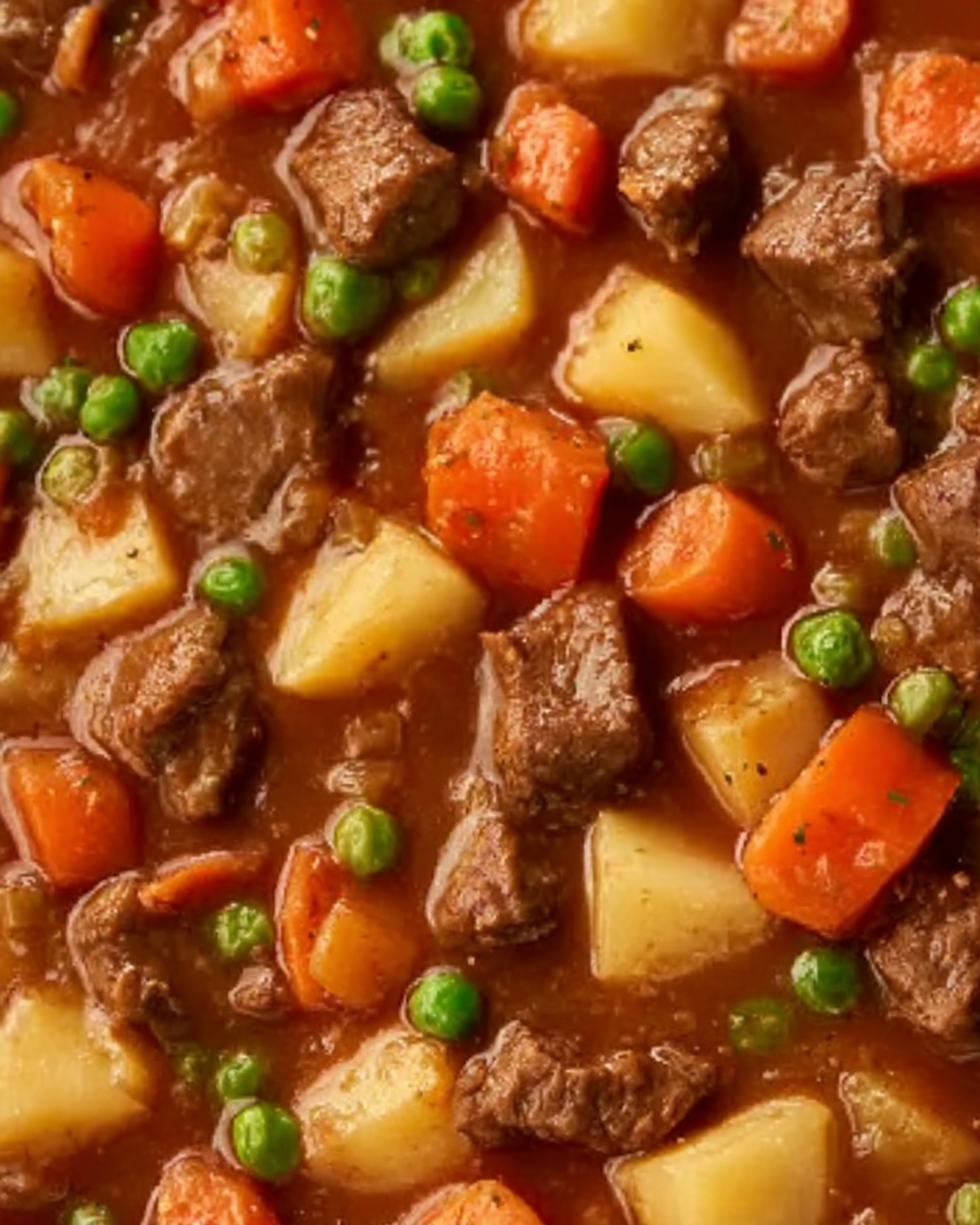Hearty Vegetable-Meat Stew: Comfort in a Bowl Recipe - Recipe Image