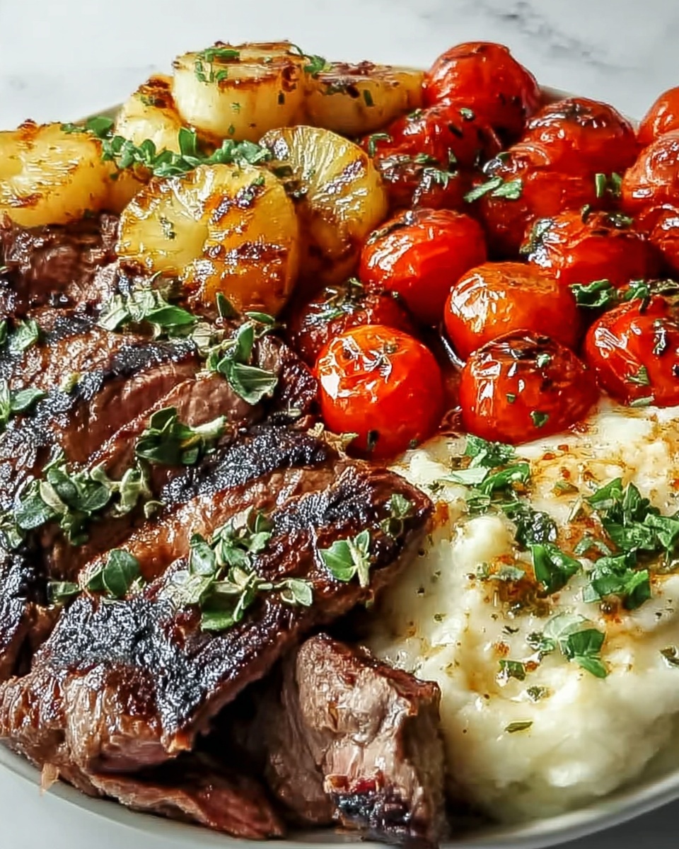 Mediterranean Steak Bowls Recipe - Recipe Image