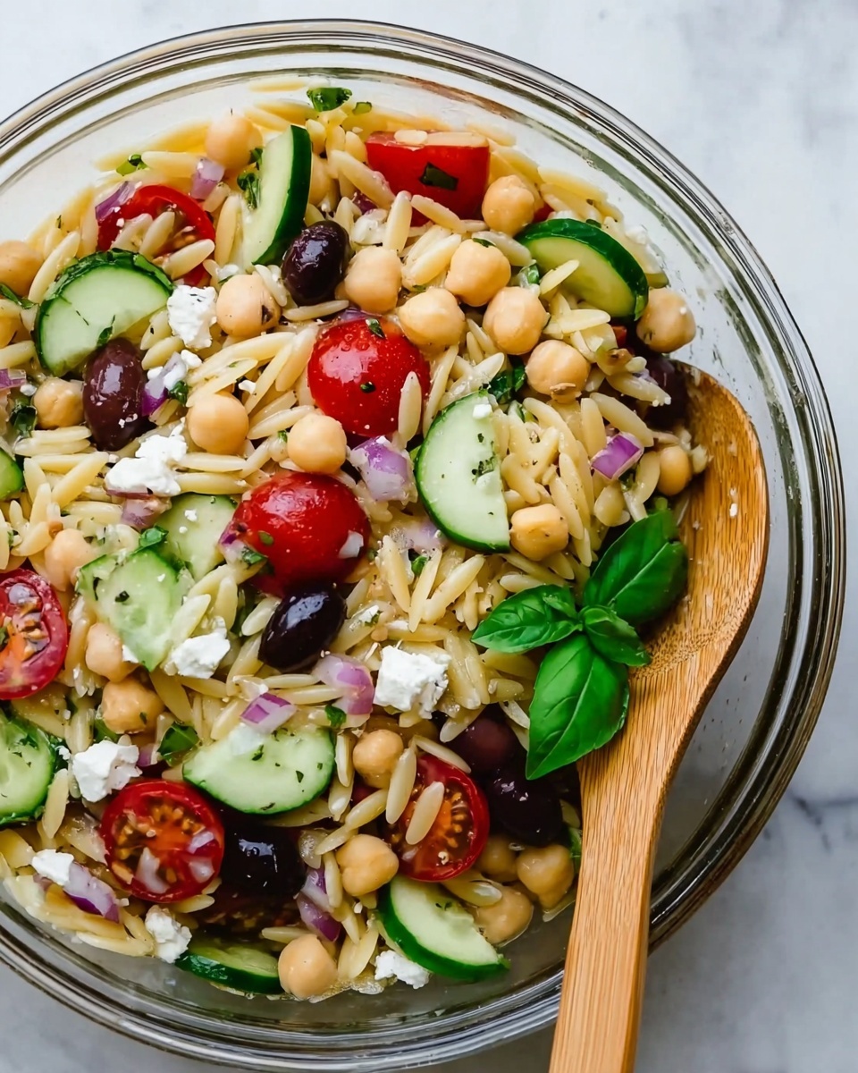 Greek Orzo Salad Recipe - Recipe Image