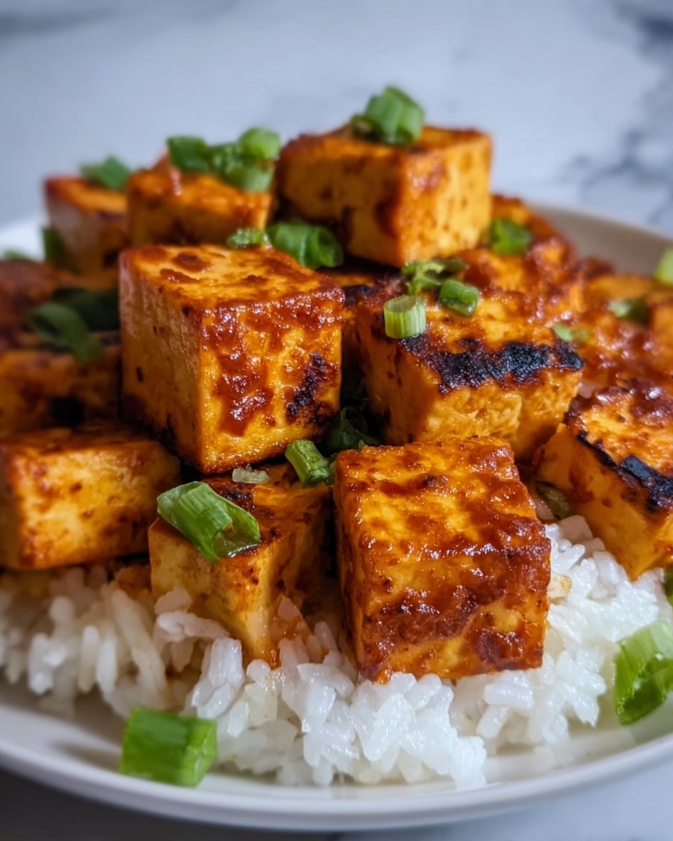 Baked Crispy Peanut Tofu Recipe - Recipe Image