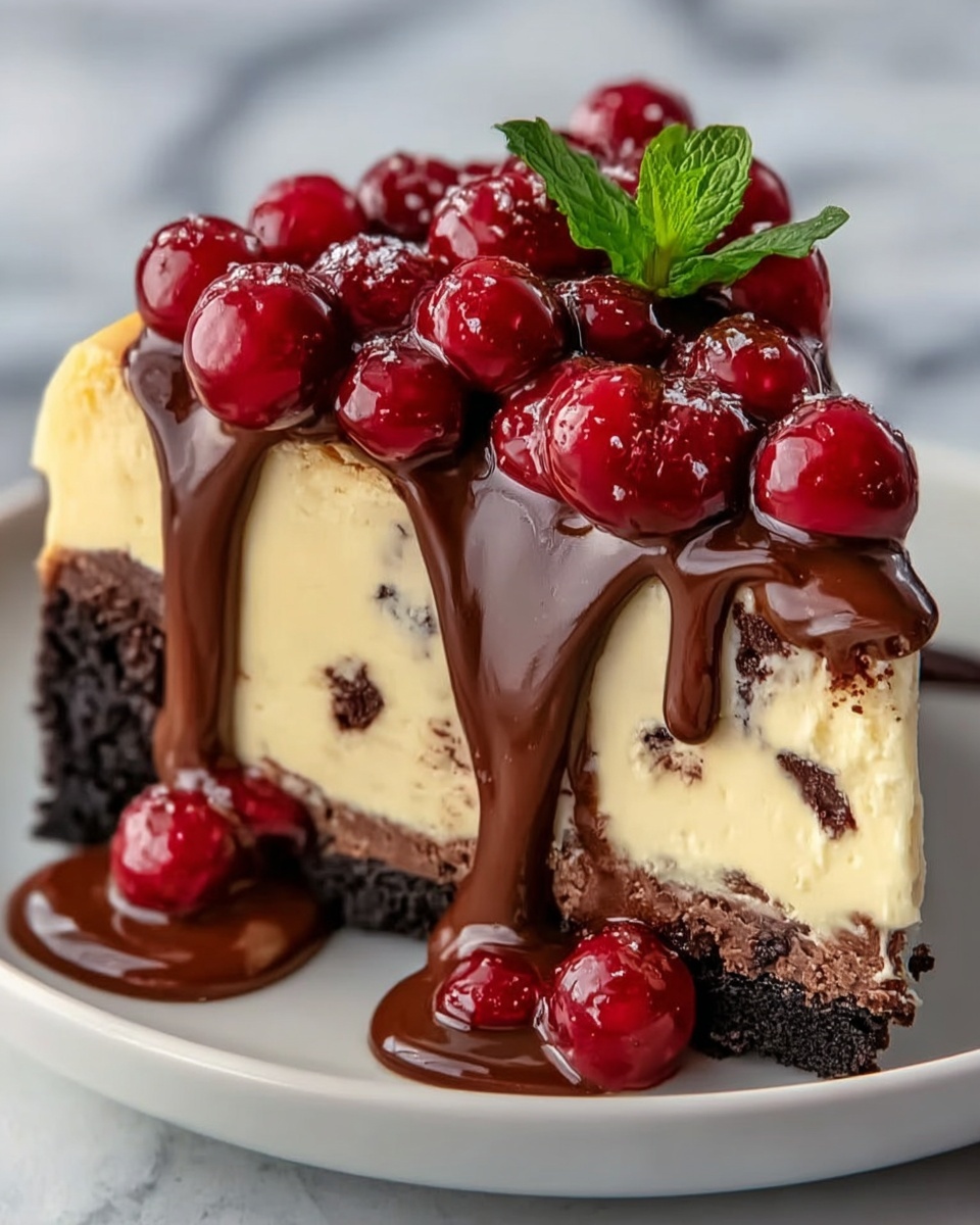 Black Forest Cheesecake Recipe - Recipe Image