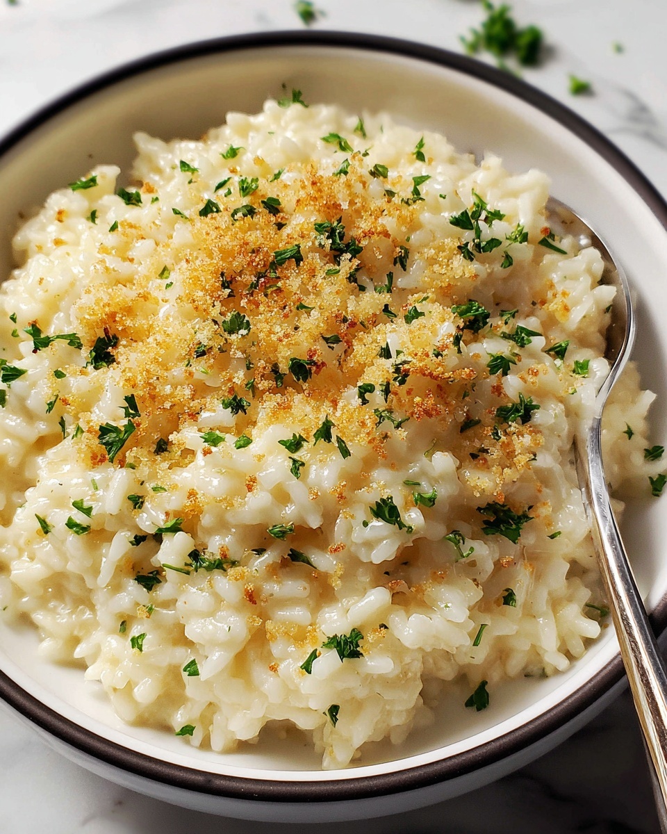 Garlic Parmesan Rice Recipe - Recipe Image