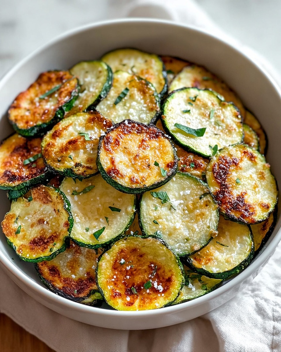 Crunchy Zucchini Chips: The Ultimate Healthy Snack Recipe - Recipe Image
