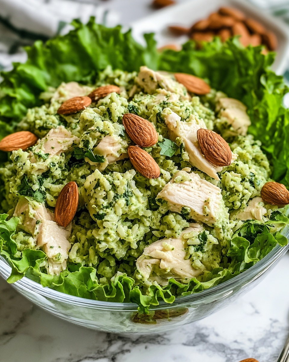 Healthy Green Goddess Chicken Salad (High-Protein) Recipe - Recipe Image