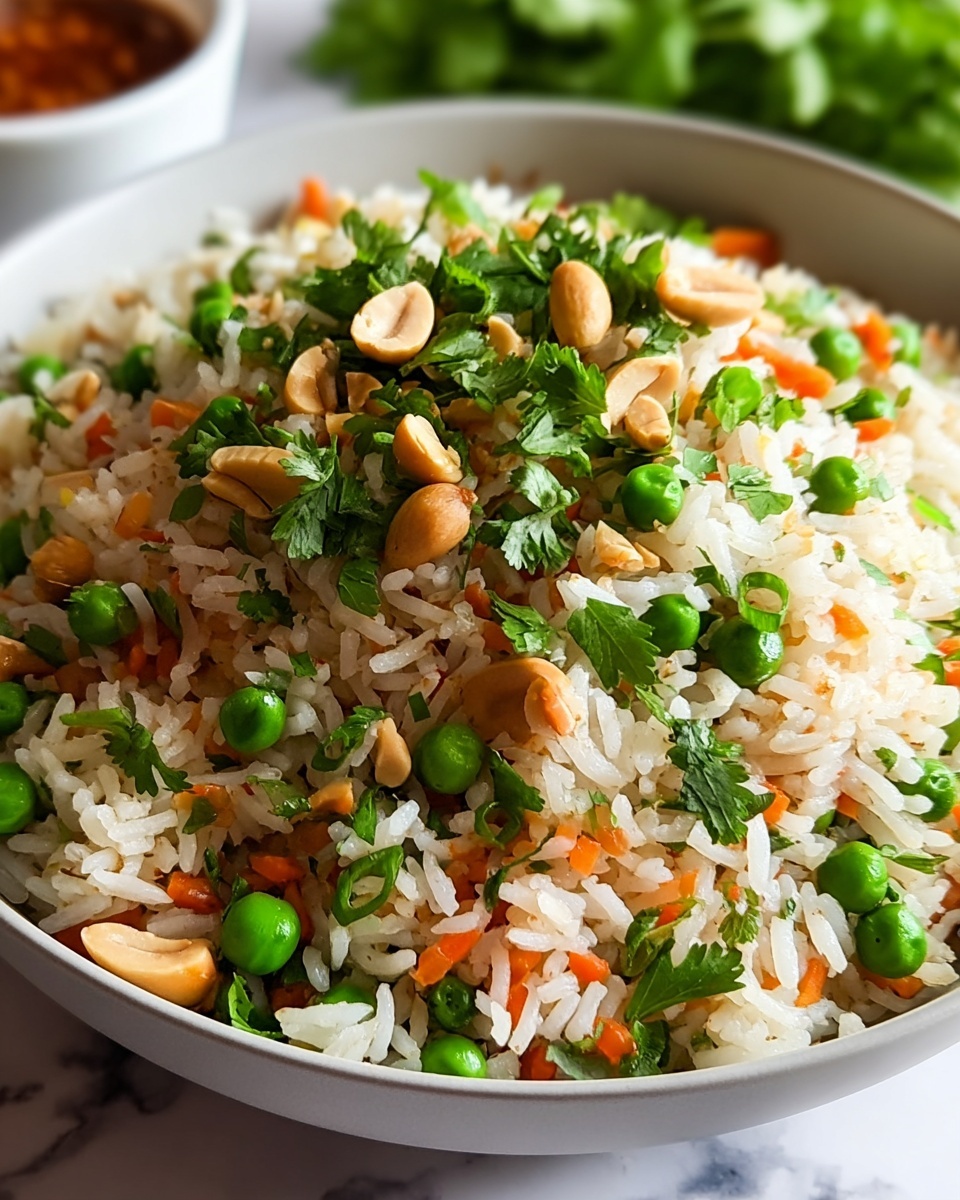 Satay Crispy Rice Salad Recipe - Recipe Image