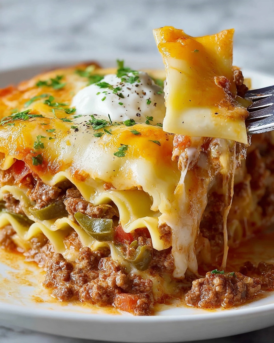 Taco Lasagna Recipe - Recipe Image